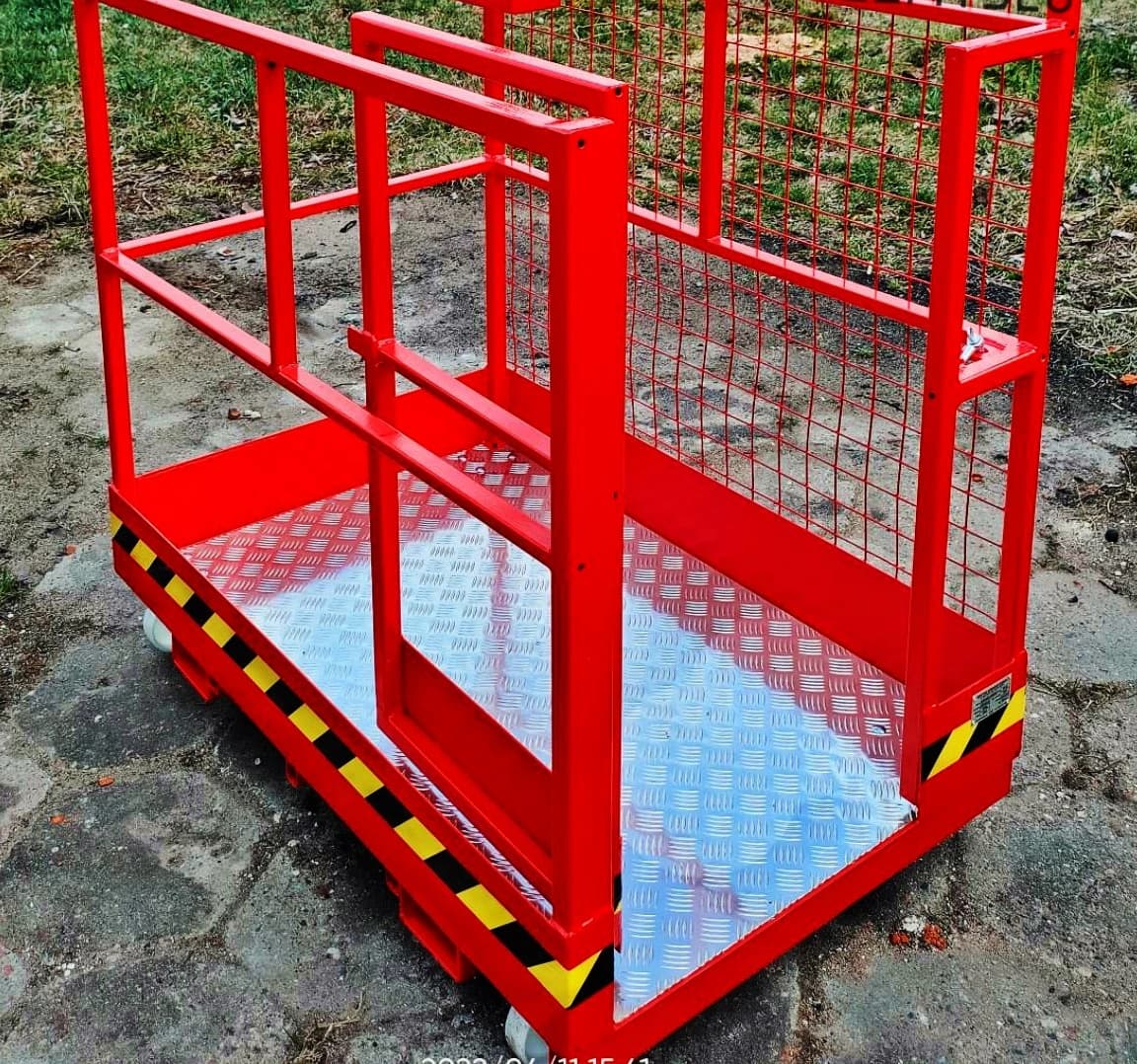 Platforma robocza z kołami 120x80